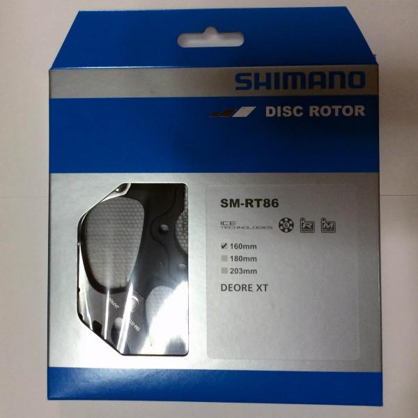 �V�}�m �f�B�X�N�u���[�L ���[�^�[ SM-RT86 6�{�{���g S 160mm