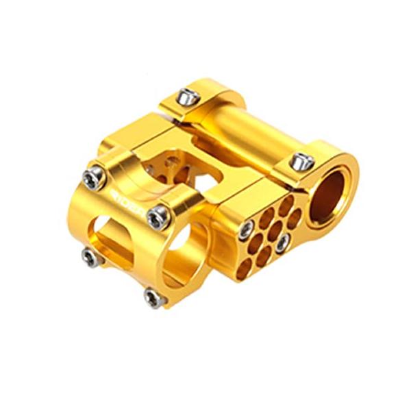 RIDEA リデア 自転車 ステム ESF3 Extendable Stem (ゴールド)