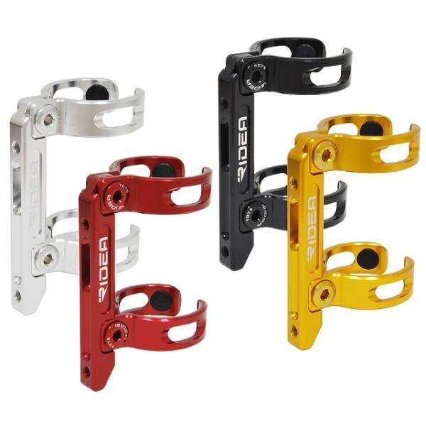リデア（RIDEA） ミニベロボトルケージアダプター（Mini Velo Bottle Cage Adapter）ダブルアーム (Double arm) ...