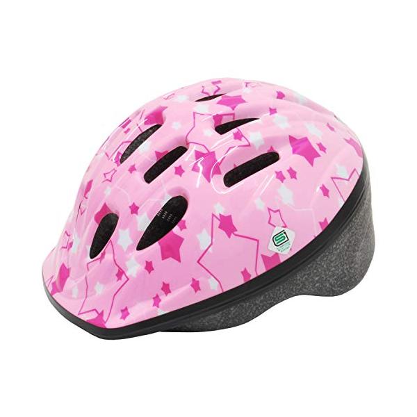 PALMY パルミーキッズヘルメット P-MV12 スターピンク ヘルメット