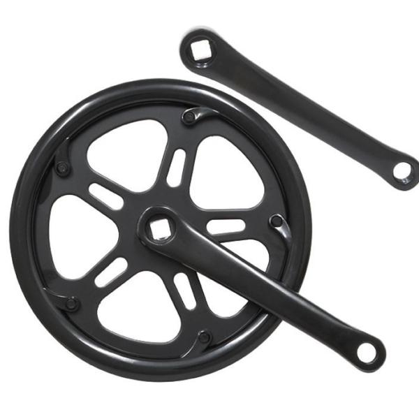 リンエイ Wガードギヤクランクセット 48T ブラック（170mm） 199-20052 SXB-48