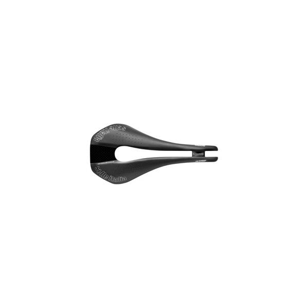 SELLE ITALIA(ZC^A) NOVUS Endurance TM Mn BK L S.Flow ThEd:310g E:155mm E:282mm E[f::}Kl[[(7mm)