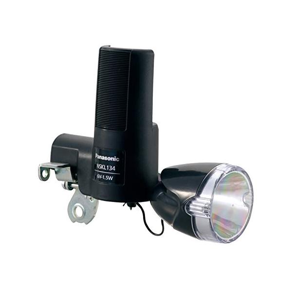 パナソニック(Panasonic) LED発電ランプ [NSKL134-B] ブラック ワイドLED自転車