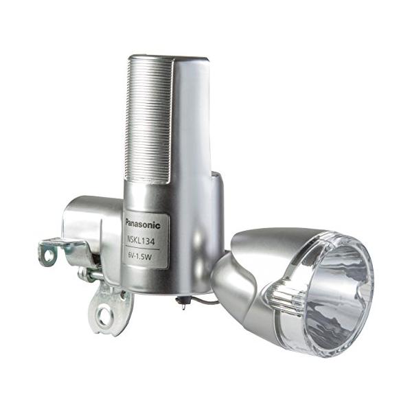 パナソニック(Panasonic) LED発電ランプ [NSKL134-T] チタン ワイドLED NSKL134-T自転車
