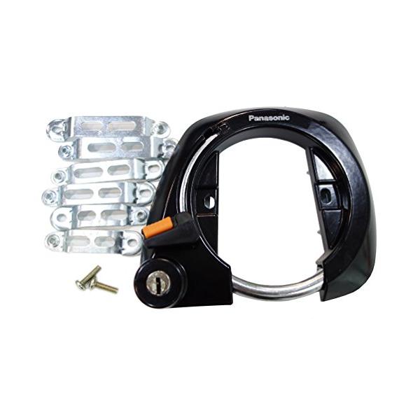 パナソニック(Panasonic) サークル錠 SAJ079 ブラック自転車