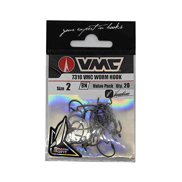 ���p��(Rapala) VMC ���[���t�b�N #2 7310 Worm Hook 20pcs 7310BN0002H4J