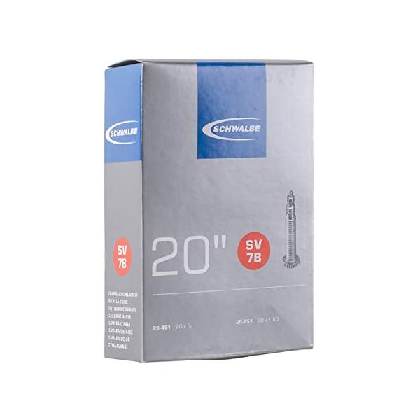 【正規品】 シュワルベ(SCHWALBE) 20×0.90/1.00(451)用チューブ 仏式 40mmバルブ 7B-SV