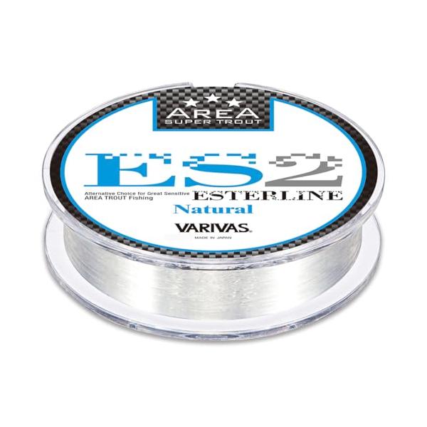 バリバス(VARIVAS) スーパートラウトエリア ES2 エステル ナチュラル 80m ナチュラル 0.2号
