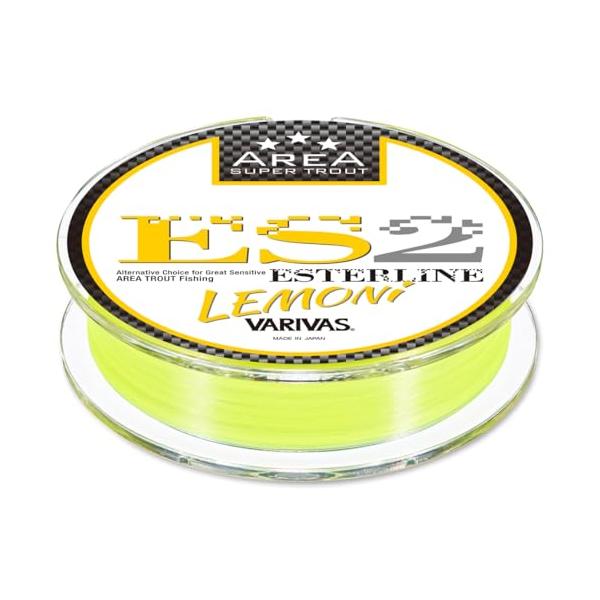 バリバス(VARIVAS) スーパートラウトエリア ES2 エステル レモニー 80m レモニー 0.35号