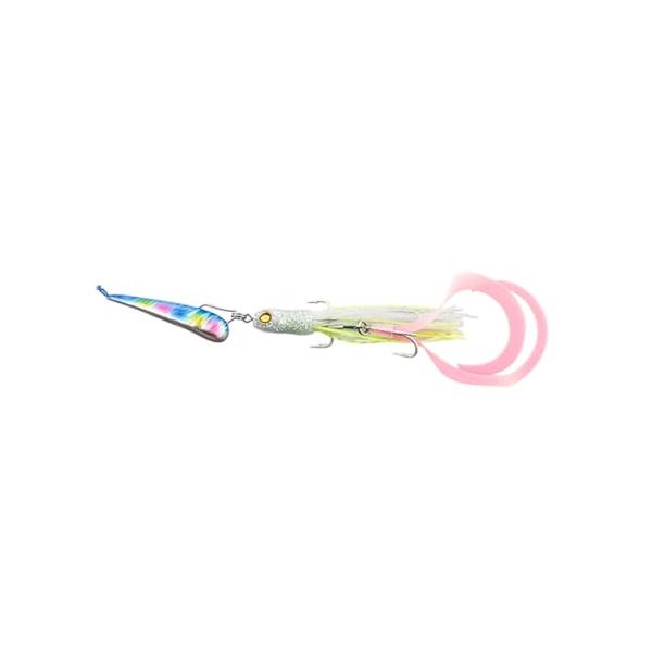 ■サイズ: 40g■カラー: ブルピンキャンディー■タイプ: シンキング / 搭載フック: トレブルフック フロント #6 /リア #8 (ワイヤー接続・独自セッティング)■フィネス戦略専用設計ネクタイ搭載 / 特殊形状アイ (飛行時、フッ...