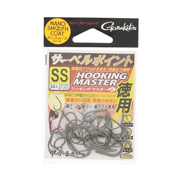 がまかつ(Gamakatsu) バラ 徳用 サーベルポイント フッキングマスター(NSC). 68531-SS