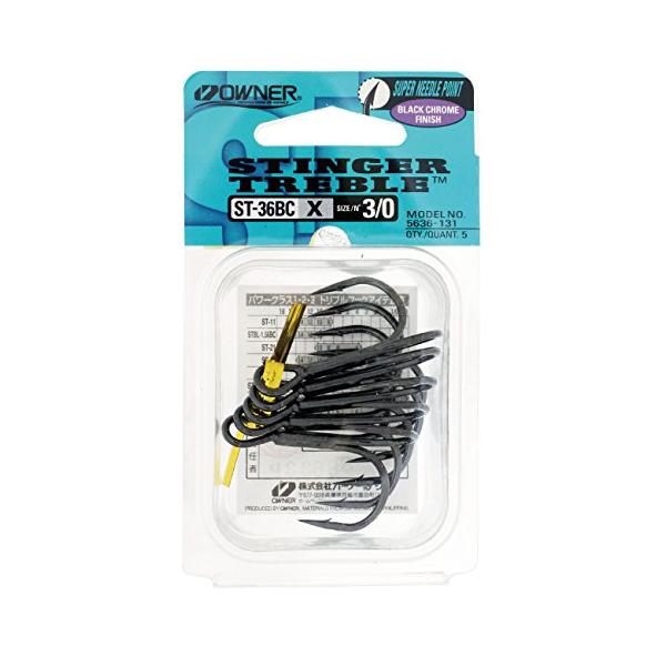 他サイト： OWNER(オーナー) フック カルティバ ST-36BC スティンガートリプルフック 3/0号 11548の商品画像