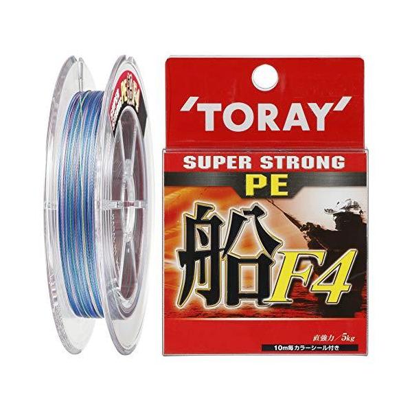 ����(TORAY) PE���C�� �X�[�p�[�X�g�����O PE �D F4 200m 2.5�� 13kg 4�{ 5�F