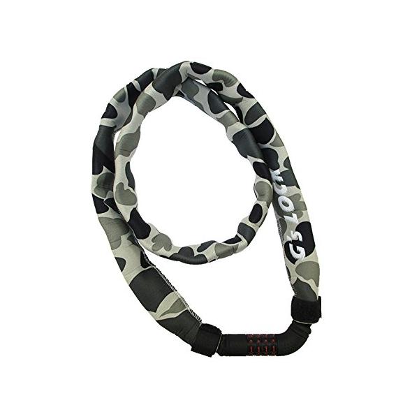 ゴリン(GORIN) ネオプレーンカバーダイアルチェーンロック GS-8-1200 アーバン迷彩 (GCM)