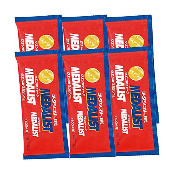 メダリスト 携帯用 顆粒 15g（500mL用）×６袋セット