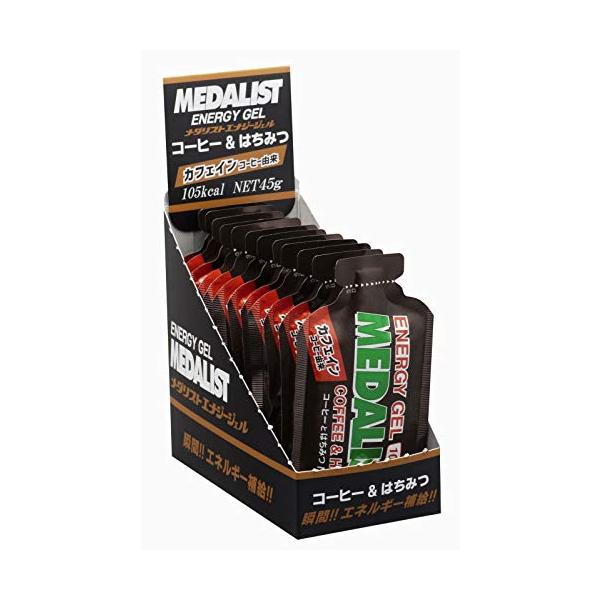 メダリスト エナジージェル【コーヒー（12袋セット）】