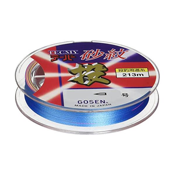 ゴーセン(GOSEN) ライン テクミーテーパー砂紋 4色分け 213m 2-6号 4色分け 42041 GT6224
