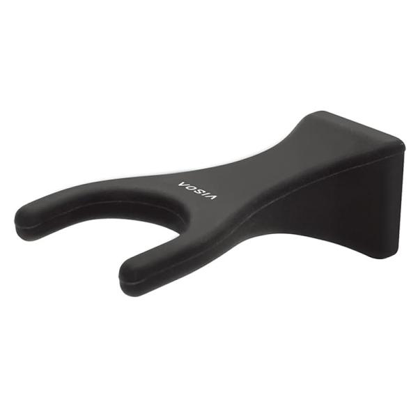 槌屋ヤック ロッドキーパー U-A3 ブラック 車の鉄部分に取り付ける簡易ロッドキーパー