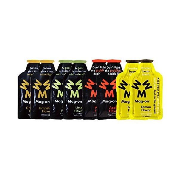 Mag-on (マグオン) エナジージェル おためし4味各2ケ新味計８個セット