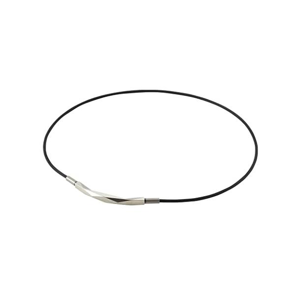 phiten(ファイテン) RAKUWAネックレス ダイヤモンドカットSLV 40CM