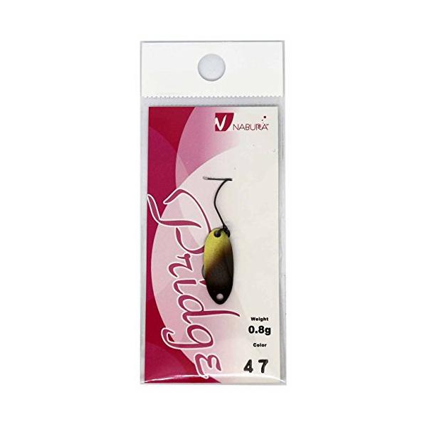 Naburaya(ナブラヤ) スプーン プリッジ 21mm 0.8g くりまん #47 ルアー