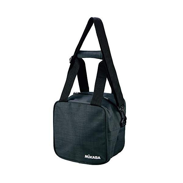 ミカサ(MIKASA) ボールバッグ・Mサイズ(バレー&amp;サッカー)1個入れ ブラック AC-BGM10-BK