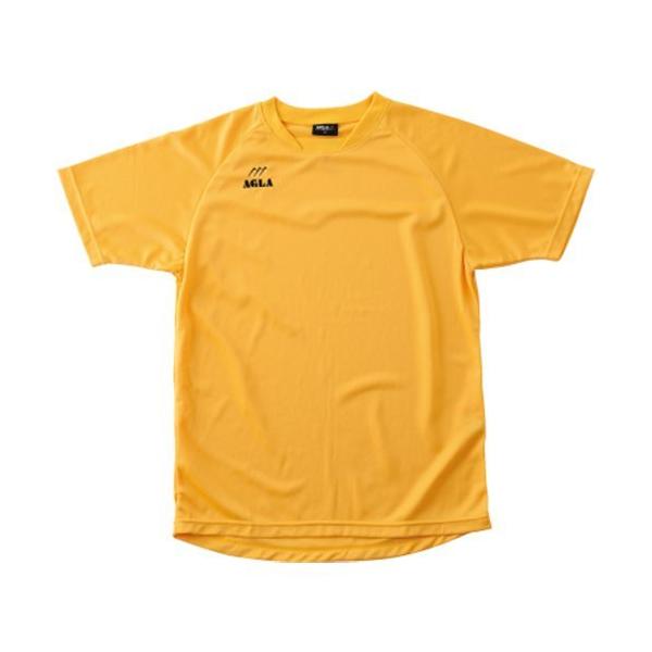 アグラ（AGLA） ゲームシャツ AG900 イエロー S