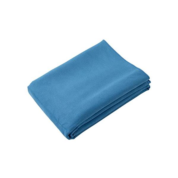 アスカタオル サラッとドライ バスタオル ロイヤルブルー 90cm×130cm 光触媒マイクロファイバー  1S-RBL