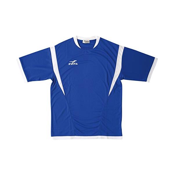 FINTA(フィンタ) サッカー・フットサル用 ゲームシャツ 半袖(ブルー・サイズ：O) 返品種別A