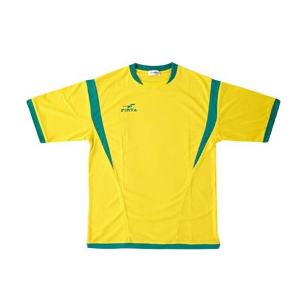 ・フィンタのサッカー フットサル用半袖ゲームシャツ・素材：ポリエステル100％　サイズ：SSS,SS,S,M,L,O,XO(メンズサイズ)・カラー：５色　ホワイト、ブルー、レッド、イエロー、ゴールド　・適応サイズ【身長】SSS:152-15...