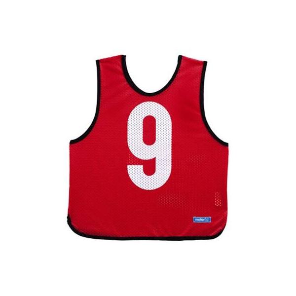 撥水加工を施したゲームベスト。クラブ活動や体育祭の必須アイテム。カラーや番号も豊富でクラス分けに最適。・素材：ポリエステル・サイズ：縦52cm×横46cm・原産国：タイ・カラー：赤・番号：4※洗濯をくり返すと、徐々に撥水効果は弱まります。