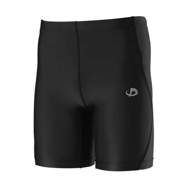 phiten(ファイテン) スパッツ SPORTS SPATS クウォーター 吸汗速乾 ブラックL