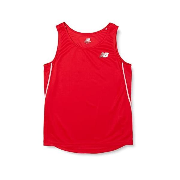 [ニューバランス] タンクトップ/ノースリーブ レーシングシャツ レディース RED(レッド) S