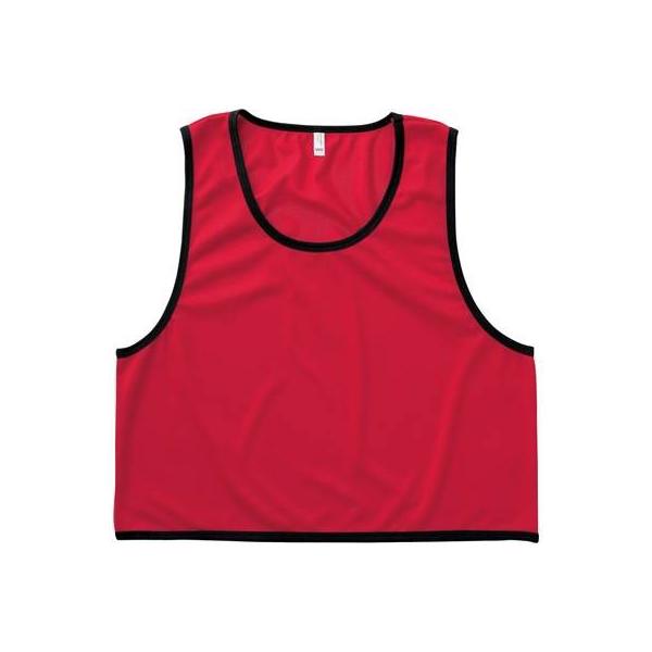 イベントもスポーツも!着こなし自由な3サイズ！・素材：ポリエステル100%・サイズ： L・カラー：レッド・ユニセックス・ジュニアサイズあり