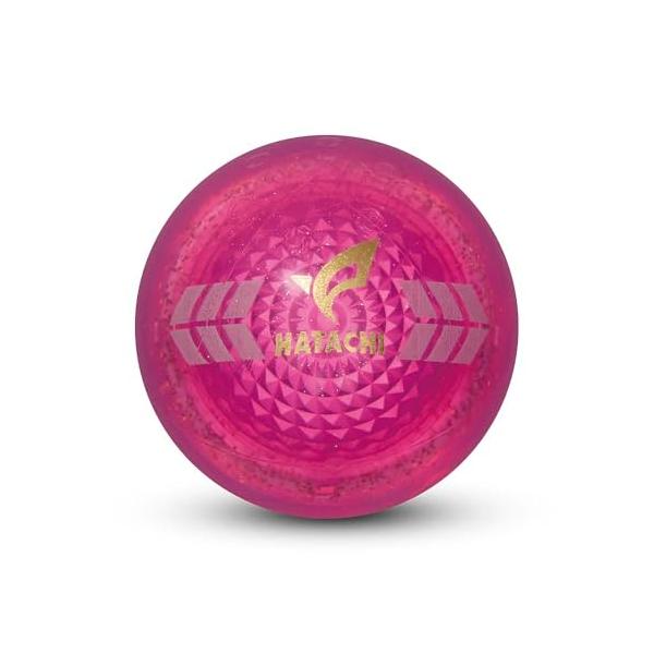 ■カラー：ピンク■構造：中空４ピース■打感：硬め■重量：約94ｇ中空構造4ピースボールのパークゴルフボール。新配合の特殊合成樹脂を硬さのちがう4層に分けることで、反発力を向上。