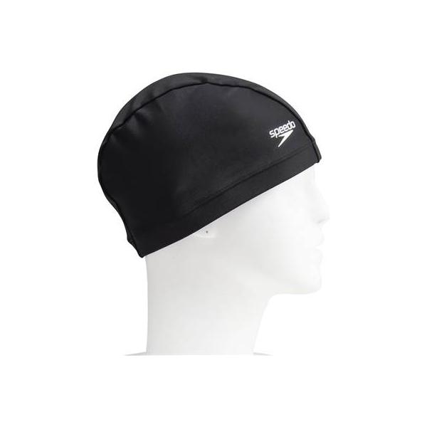 他サイト： Speedo(スピード) スイムキャップ Tricot Cap Wide トリコットキャップ ワイド 水泳 SE12071 ブラック FREEの商品画像