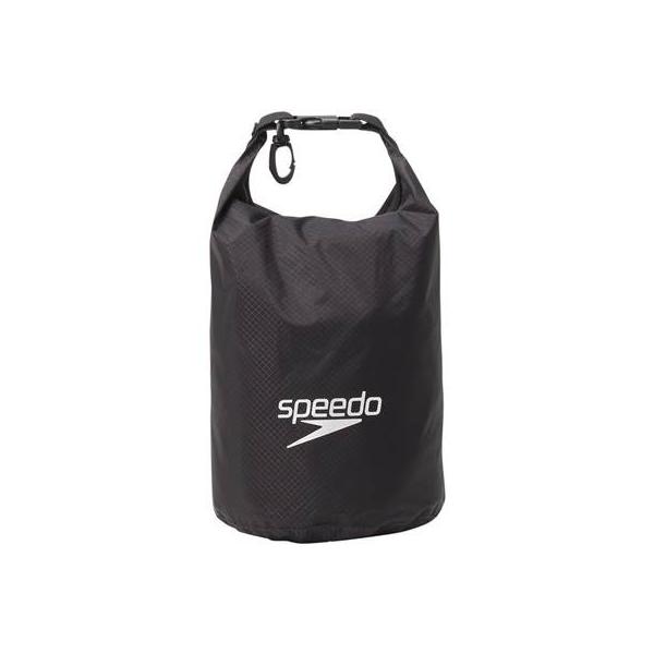 Speedo(スピード) プールバッグ バッグ プール 水泳 ロールトップ ハイドロエア ウォータープルーフ 3L SE21912 ブラック K