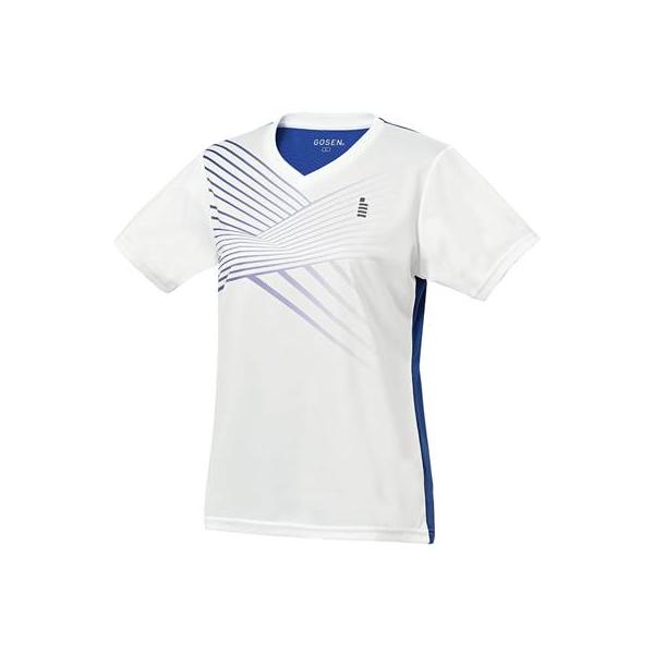 ■カラー：ホワイト■サイズ：O■ポリエステル100%日本ソフトテニス連盟審査、日本バドミントン協会審査合格品。