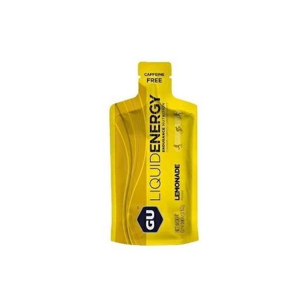 ■内容量：60g×1個■レモネード味GUリキッドエナジーは、吸収の速い炭水化物を摂取できる、軽くさらっとした爽やかな携帯用の液体です。