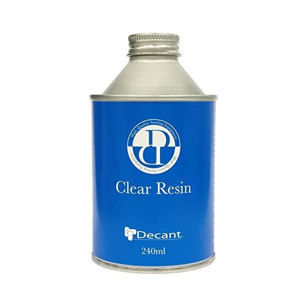 DECANT デキャント CLEAR RESIN クリアレジン サーフボード専用ポリエステルレジン サーフ 修理用品 サーフィン 日本正規品