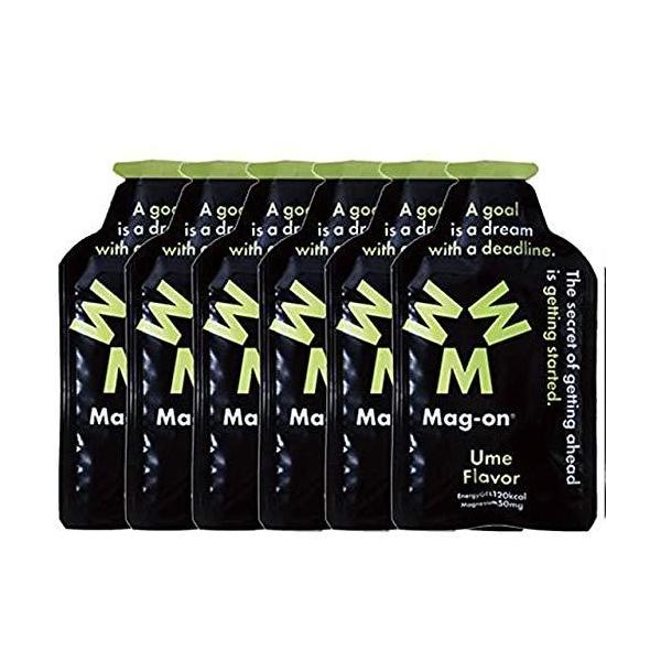 Mag-on マグオン エナジージェル 梅味6個セット