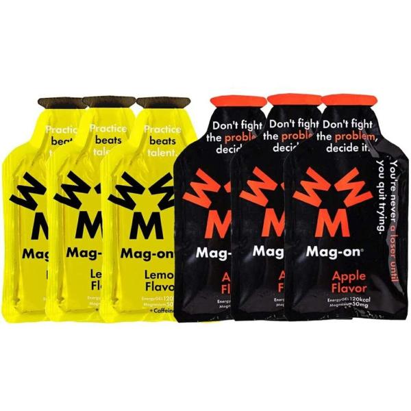 Mag-on マグオン エナジージェル 6個セット(レモン×3、アップル×3)