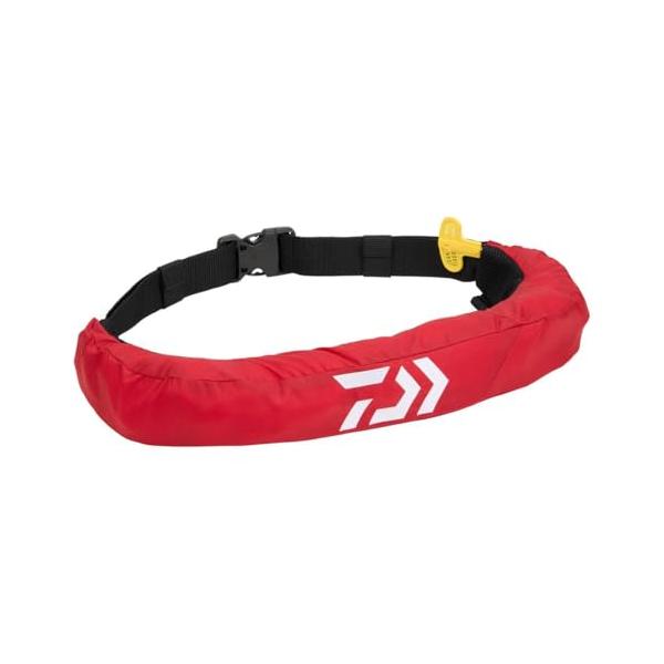 ダイワ(DAIWA) 腰巻自動・手動膨張式ライフジャケット DF-2724 レッド