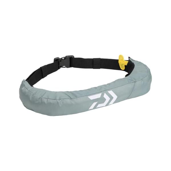 Daiwa ダイワ ライフジャケット 腰巻きタイプ 黒/グレー 自動膨張式 ダイワ(DAIWA) 腰巻自動・手動膨張式ライフジャケット DF-2724 グレー