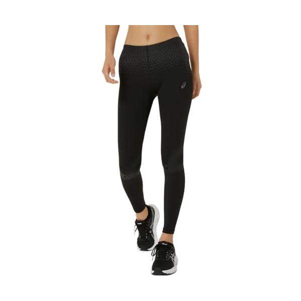 アシックス ランニングウェア モーションマッスルサポートスタビリティタイツ 2012C999 レディース パフォーマンスブラック L