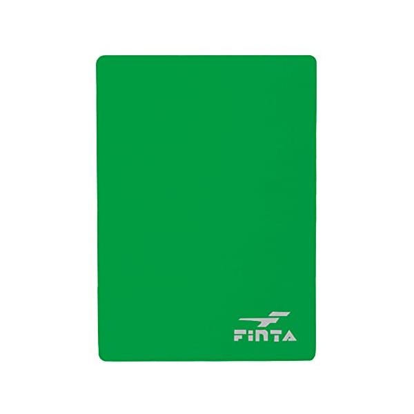 審判がプレイヤー・チームのフェアプレイに対して提示するカード。日本サッカー協会でもU-12以下のプレイヤーを対象にフェアプレーを推進するために導入。素材:合成樹脂