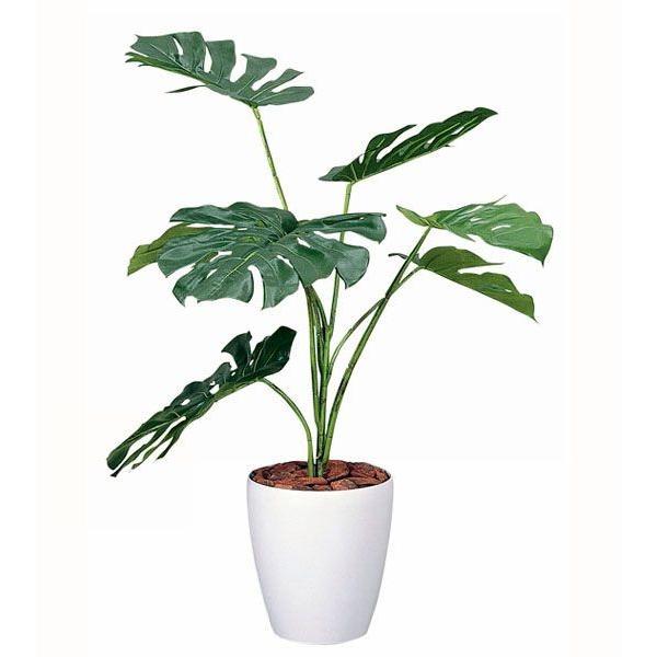 人工観葉植物 フェイクグリーン 光触媒 観葉植物 モンステラ 90cm 
