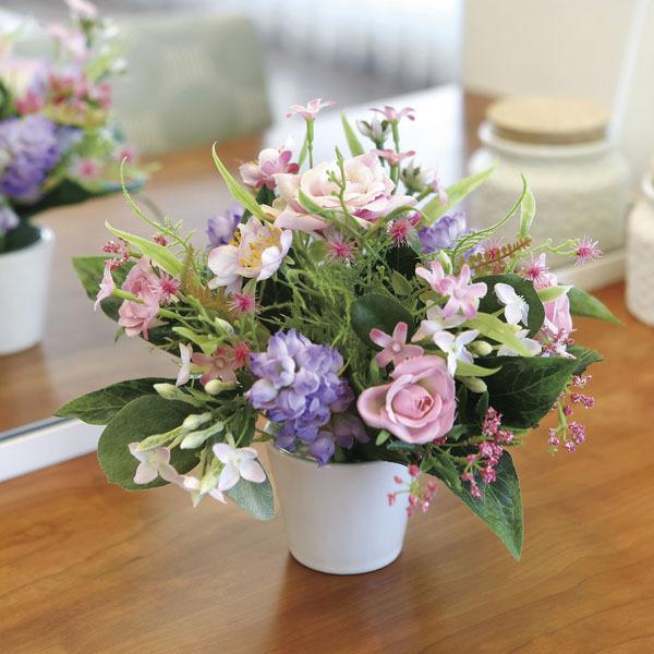 アートフラワー 造花（光触媒フラワー）光の楽園　ミックスローズ