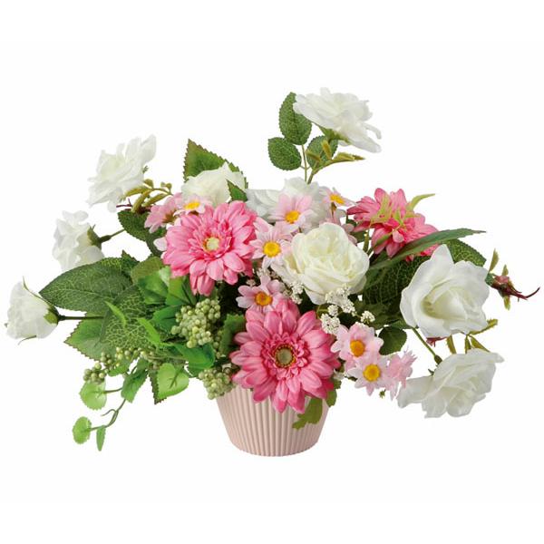 アートフラワー 造花 光触媒 造花 インテリア 光の楽園　エミリーガーベラ　新商品