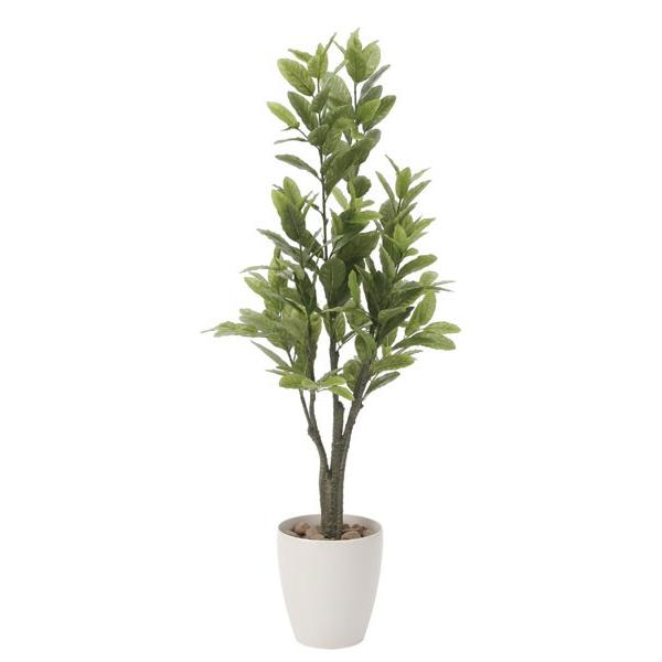 人工観葉植物 フェイクグリーン 光触媒 観葉植物 レモン1.25m 